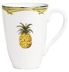 Lenox Colonial Bamboo Gold Banded Bone China Mug