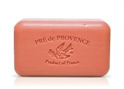 Pre De Provence Pomegranate Soap, 150g wrapped bar. Imported from France. Wit...