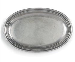 Arte Italica Peltro Pewter Small Oval Dish