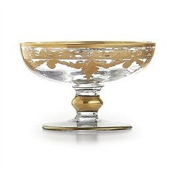 Arte Italica Baroque Gold Compote/soap Dish