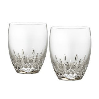 Waterford Drinkware, Set of 2 Lismore Essence Double Old Fashioned Glasses