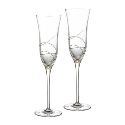 Waterford Ballet Ribbon Essence Flute Pair
