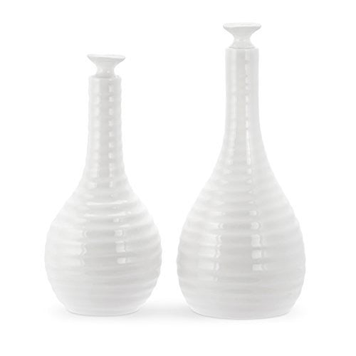 Portmeirion Sophie Conran White Oil and Vinegar