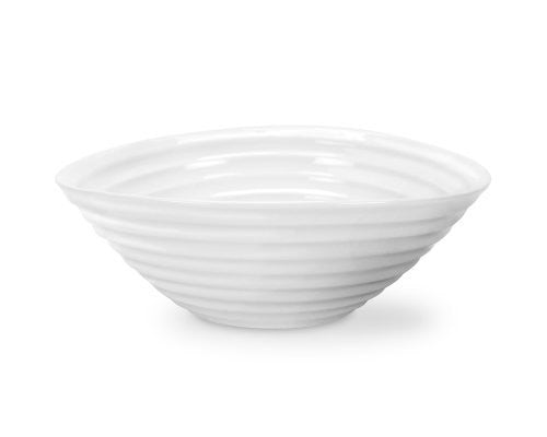 Portmeirion Sophie Conran White Cereal Bowl, 7.5"  Set of 4