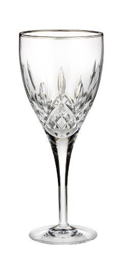 Waterford Lismore Nouveau Platinum Red Wine/Goblet