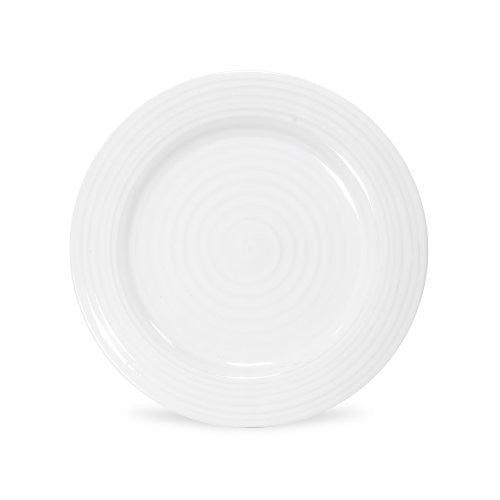Portmeirion Sophie Conran 8" White Plate, Set of 4