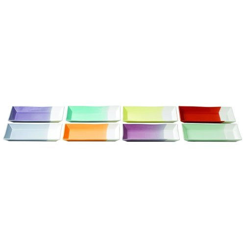 Royal Doulton 1815 Rectangular Trays, 9.25-Inch, Set of 8