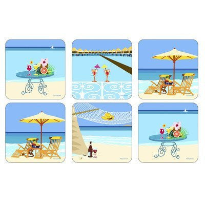Tropical Delight Coaster Set (Set of 6)