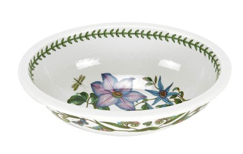 Portmeirion Botanic Garden Deep Oval Dish, Assorted Floral Motifs