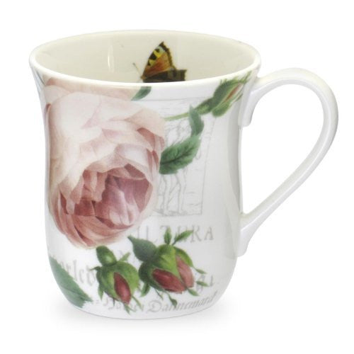 Royal Worcester Royal Horticultural Society Roses Mugs, Set of 4