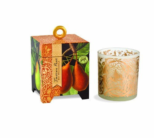 Michel Design Works 6-1/2-Ounce Gift Boxed Soy Wax Candle, Tuscan Pear