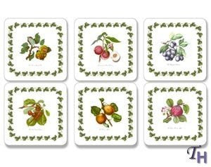 Pimpernel Pomona Coasters - Set of 6