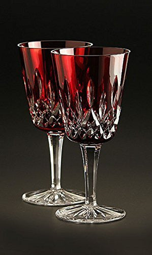 Waterford Lismore Ruby Goblet, pr