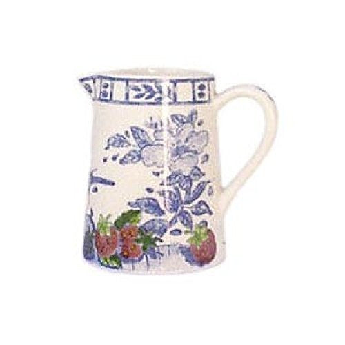 Gien Oiseau Blue Fruits Creamer