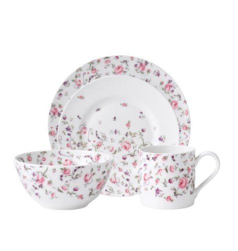 Royal Albert Casual Dinner Place Setting-Rose Confetti