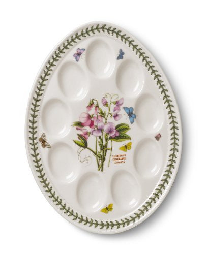 Portmeirion Botanic Garden Devilled Egg Dish 12-Inch