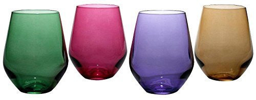 Lenox Tuscany Harvest Crystal 4-piece Red Wine Tumbler