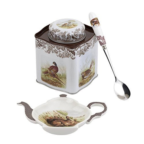 Spode Woodland 3 Piece Tea Set