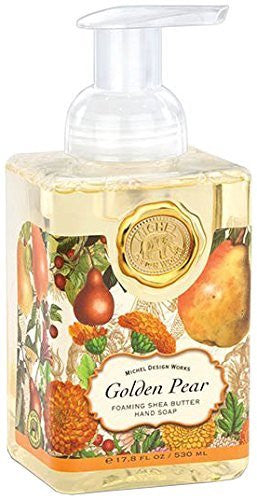 Michel Design Works Foaming Hand Soap, 17.8 oz, Golden Pear