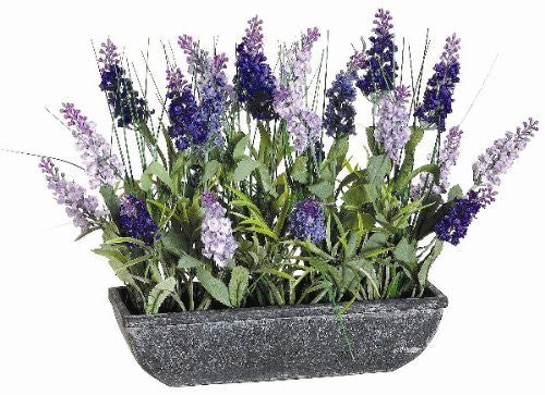 13" Artificial Lavender/wildlfower Plant