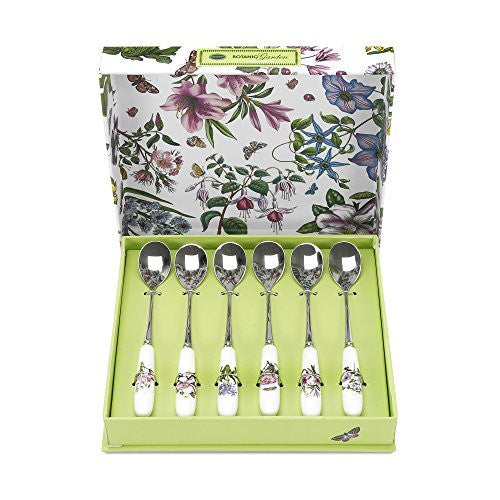 Portmeirion Botanic Garden Tea Spoons, Set of 6