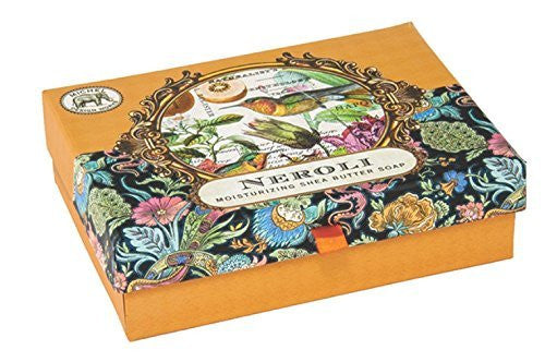 Michel Design Works Triple Milled Double Soap Box Set, Neroli