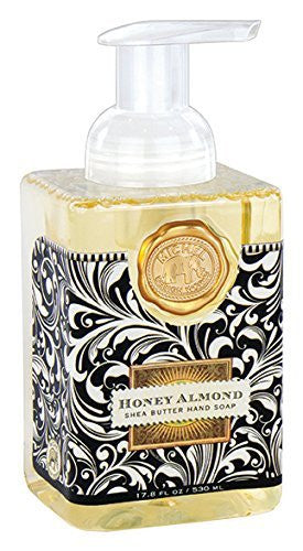 Michel Design Works Honey Almond Foaming Soap, 17.8-Ounce
