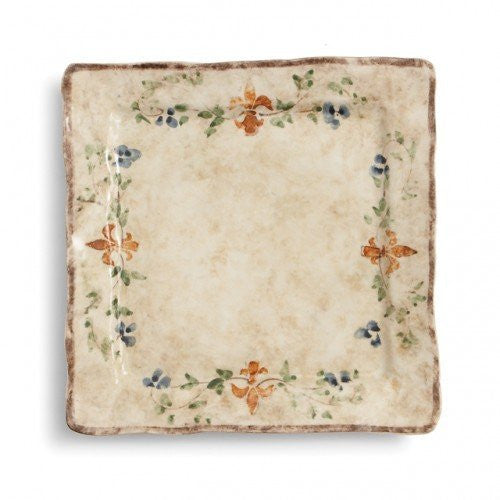 Arte Italica Medici Square Dinner Plates Set of 4