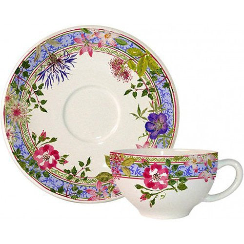 Gien Millefleurs, Tea Cup & Saucer
