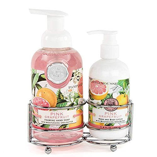 Michel Design Works Handcare Caddy, Pink Grapefruit