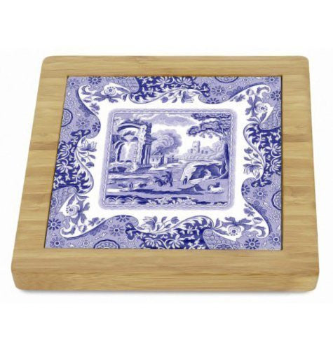 Spode Blue Italian Bamboo Trivet