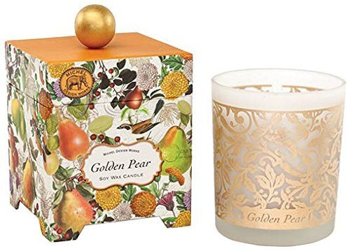 Michel Design Works Soy Wax Candle, Large, Golden Pear