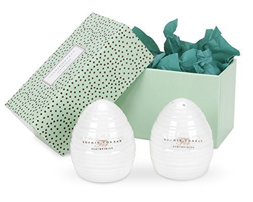 Portmeirion Sophie Conran White Salt and Pepper Set