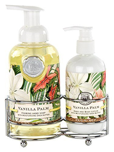 Michel Design Works Hand Care Caddy Set, Vanilla Palm