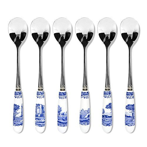 Spode Blue Italian Tea Spoons (Box of 6)