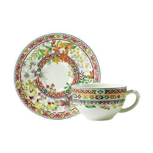 GIEN BAGATELLE Tea cups & saucers set of 2