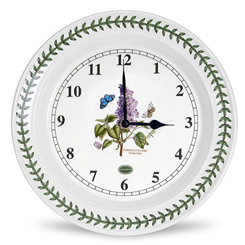 Portmeirion Botanic Garden Kitchen 10-inch Wall Clock