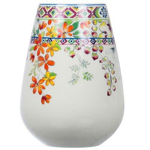 Gien Bagatelle, Round Bellied Vase