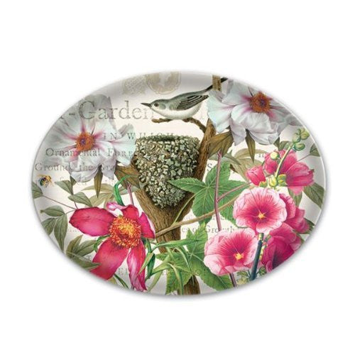 Michel Design Works Glass Soap Dish, Petals