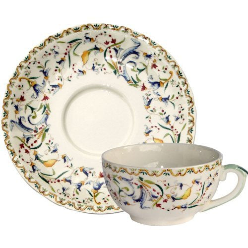 Gien Toscana Tea Cup & Saucer