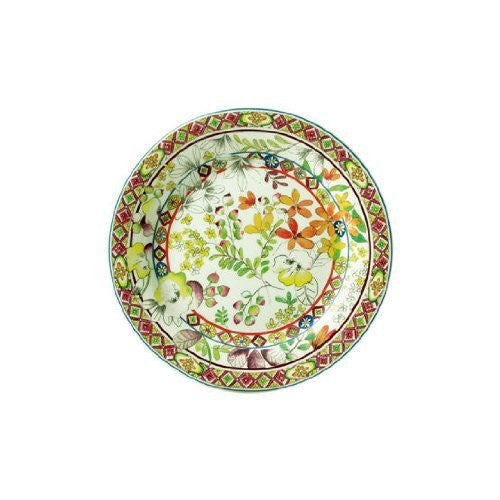 GIEN -Luxury French Bagatelle Earthenware Set of 4 Canape Plates