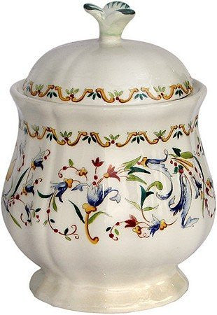 Gien Toscana Covered Sugar Bowl
