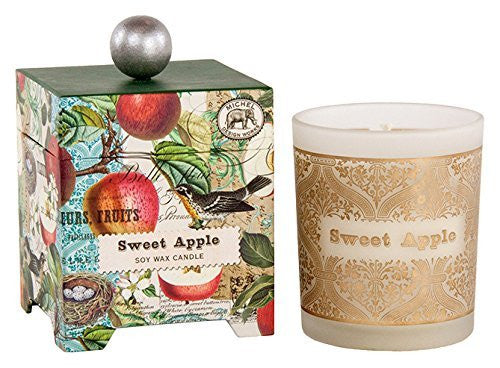 Michel Design Works Large Soy Wax Candle, Sweet Apple