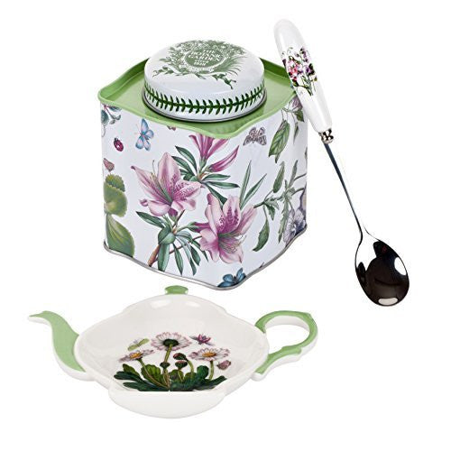 Portmeirion Botanic Garden 3-Piece Tea Accessory Set