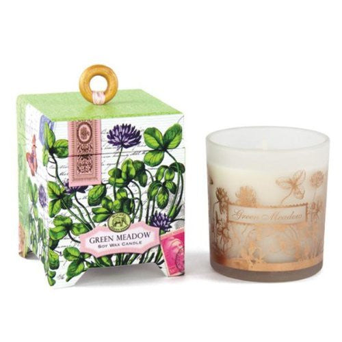 Michel Design Works Meadow Candle, Small, Green