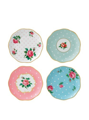 Royal Albert Mixed Coasters Set of 4