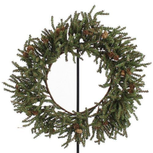 Tahoe Artificial 24" Wreath with Cones
